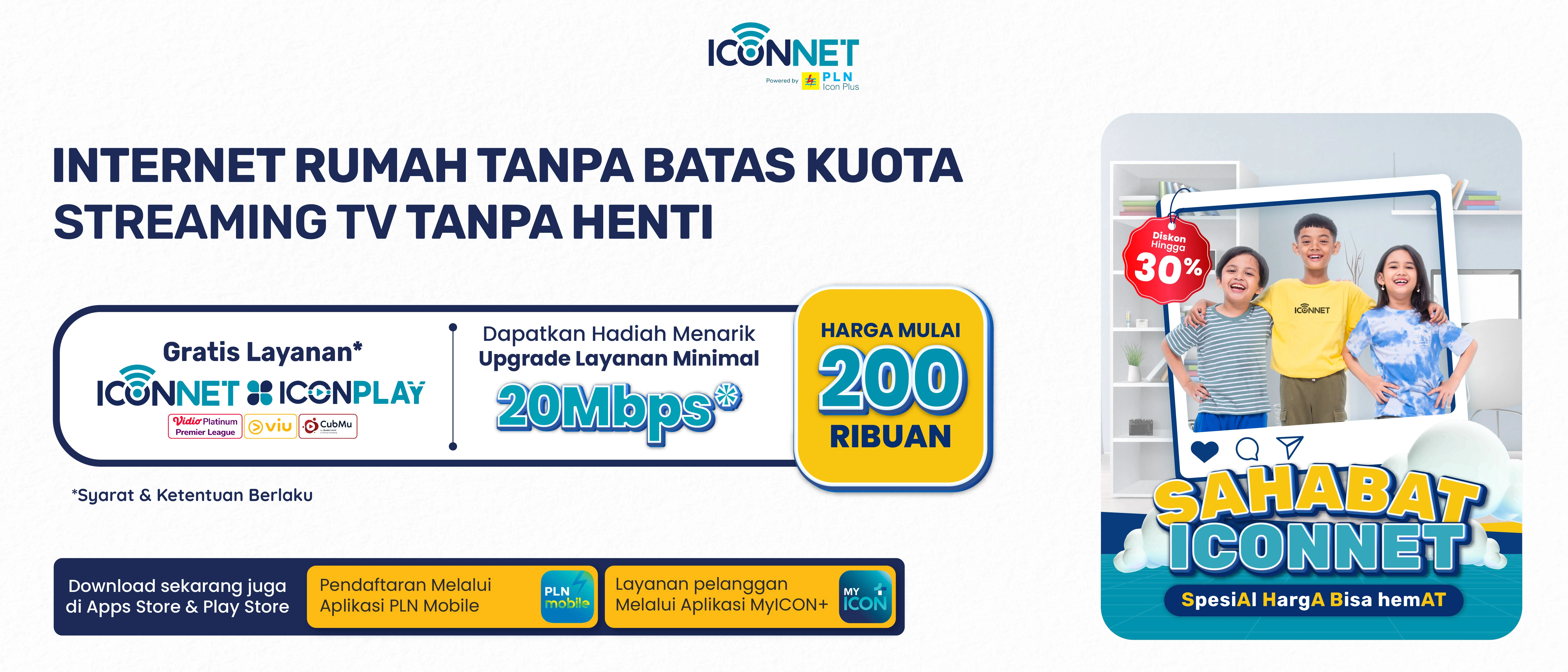 ICONNET PLN Jawa Tengah Promo Pasang WiFi Rumah dan Kantor